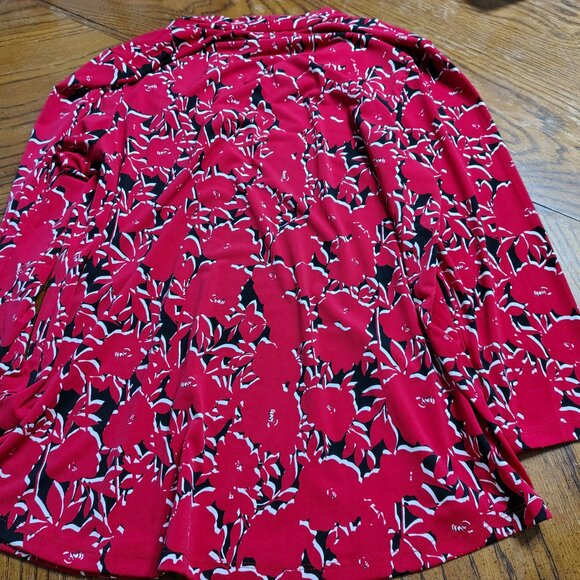 Patterned Mid Sleeve Blouse - Picture 6 of 6